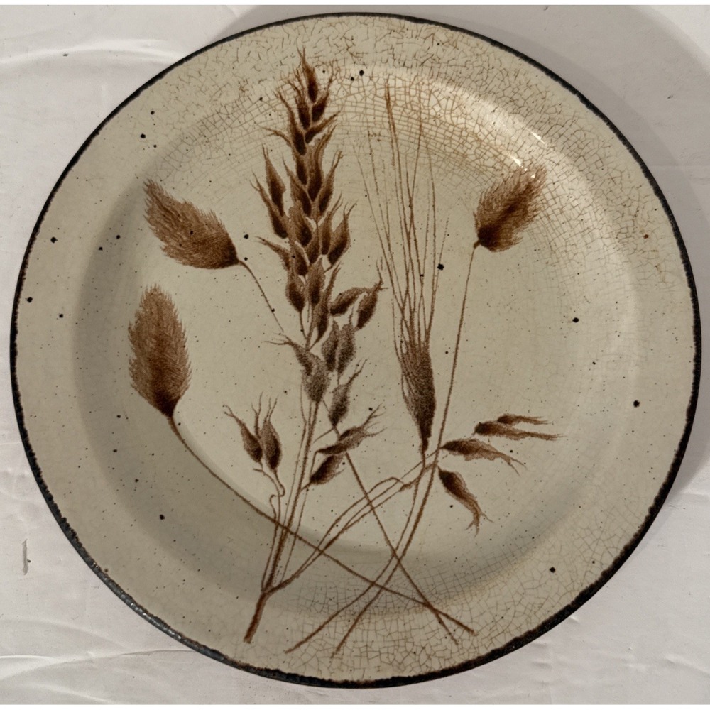 Vintage Wild Oats Stonehenge 7" Bread/Dessert‎ Plate Midwinter-Made In England